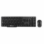 NGS Euphoria KIT Teclado y Ratón Inalámbricos Negro