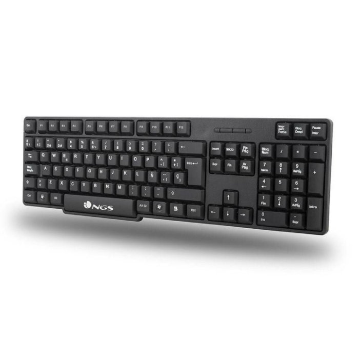 NGS Euphoria KIT Teclado y Ratón Inalámbricos Negro NGS Euphoria KIT Teclado y Ratón Inalámbricos Negro