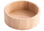 Innspiro Bandeja de madera de balsa redonda pequeña 10x3,5cm