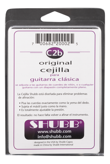 SHUBB Cejilla Clásica de Bronce para Guitarra Clásica (6 unidades) SHUBB Cejilla Clásica de Bronce para Guitarra Clásica (6 unidades)