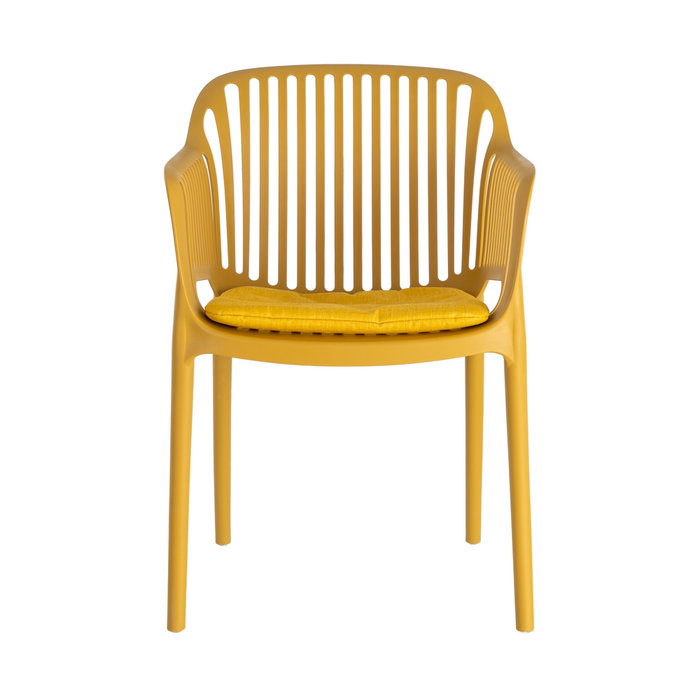 Silla Apilable Polipropileno Exterior 55 X 61 X 80 cm (Set de 4)