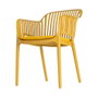 Silla Apilable Polipropileno Exterior 55 X 61 X 80 cm (Set de 4)