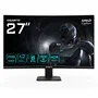 GIGABYTE GS27FC2 Monitor Gaming 27" Curvo 1500R FHD 240Hz 1ms VA con AMD FreeSync Premium, HDR, Eyesafe 2.0 - Negro