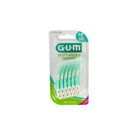 GUM Cepillo Interdental Soft Picks Regular 30 Unidades Verde