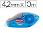 Tipp-ex Corrector de Cinta en Seco Soft Grip, 4.2 mm x 10 m, para Aplicación Precisa