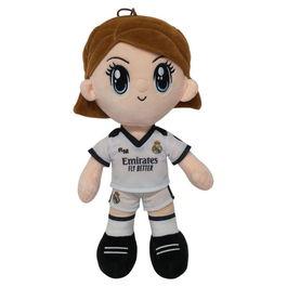 Real Madrid Peluche Jugadora de Baloncesto de 36 cm