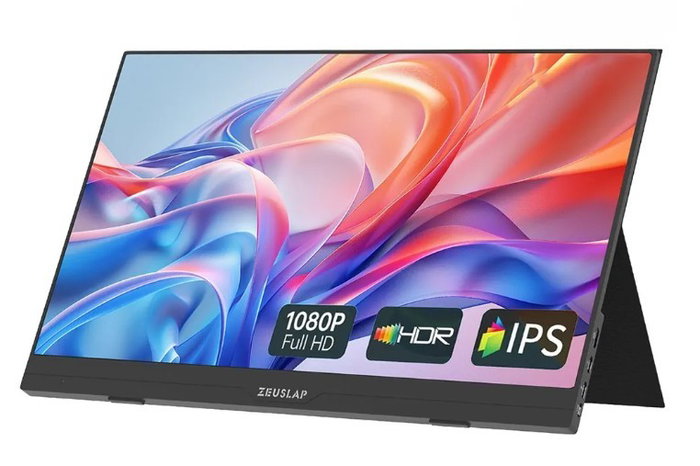 Zeuslap AP156 Monitor Portátil Full HD IPS 15,6 pulg. 60Hz black