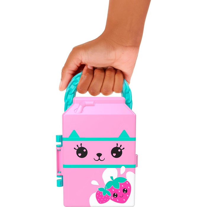 Mattel Polly Pocket Closet Fashion Reveal Estuche HRD64 con Muñeca y Accesorios Sorpresa