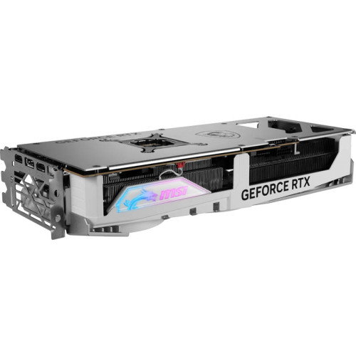 Vga MSI Rtx 4080 Super 16G Gaming X Slim White,Nv,Rtx4080Super,16Gb,Gddr6X,256Bit,3Dp+1Hdmi,Torx Fan 4.0,3 Ventiladores