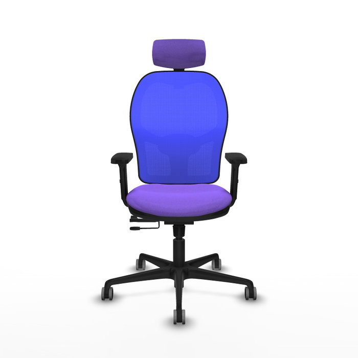 PIQUERAS Y CRESPO Silla de oficina Jorquera Sincro/Traslack Lila y Azul PIQUERAS Y CRESPO Silla de oficina Jorquera Sincro/Traslack Lila y Azul