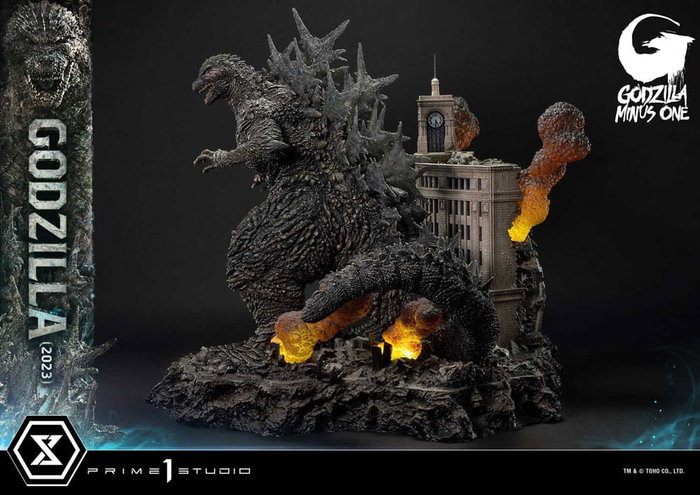 Godzilla Minus One Diorama Masterline Series Godzilla 2023 Bonus Version 70 cm Godzilla Minus One Diorama Masterline Series Godzilla 2023 Bonus Version 70 cm