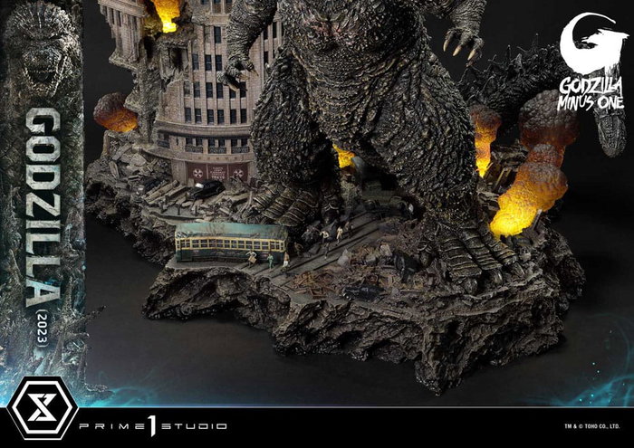 Godzilla Minus One Diorama Masterline Series Godzilla 2023 Bonus Version 70 cm Godzilla Minus One Diorama Masterline Series Godzilla 2023 Bonus Version 70 cm