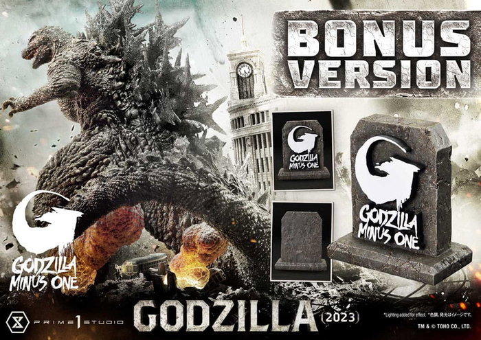 Godzilla Minus One Diorama Masterline Series Godzilla 2023 Bonus Version 70 cm Godzilla Minus One Diorama Masterline Series Godzilla 2023 Bonus Version 70 cm