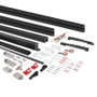 TERNO Magic2 Frame Kit Puertas Correderas Cristal 80Kg Negro 2200x1500mm