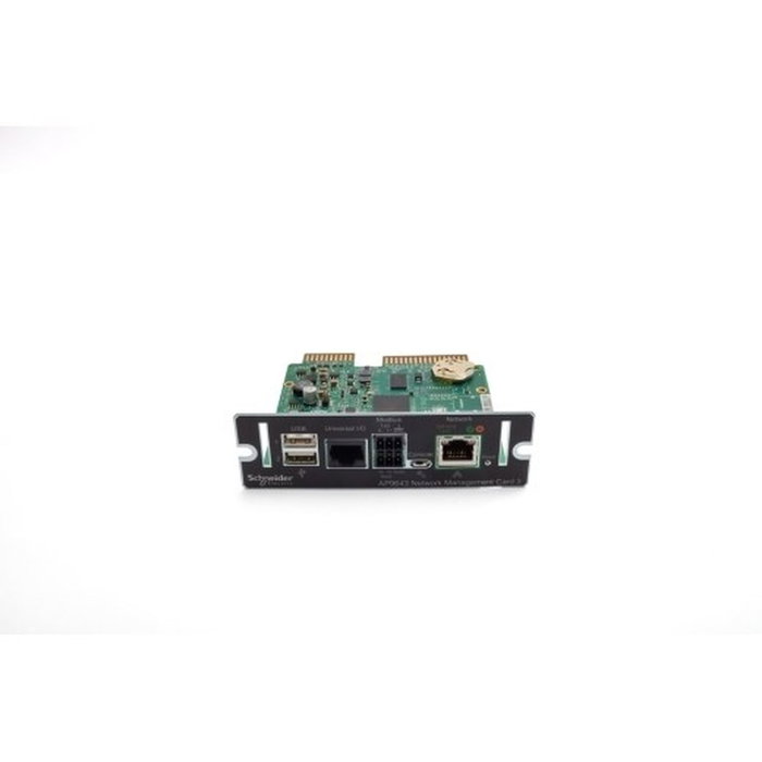 APC Network Management Card 3 con monitorización ambiental y adaptador Modbus SmartSlot Gigabit Ethernet