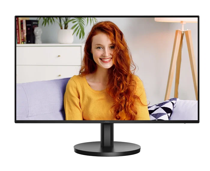 AOC Monitor 27" 27B3HA2 Full HD IPS 120Hz HDMI VGA Altavoces Integrados Borde Ultrafino Low Blue Light Adaptive Sync - Negro