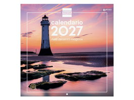Finocam Calendario de Pared 2027 Atardeceres Mágicos 300x300 mm