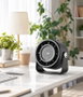 Daewoo DW9018 Ventilador de Sobremesa Recargable 10W Negro
