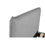 DKD Home Decor Cama de Poliéster Gris Claro con Colchón 150x200 cm