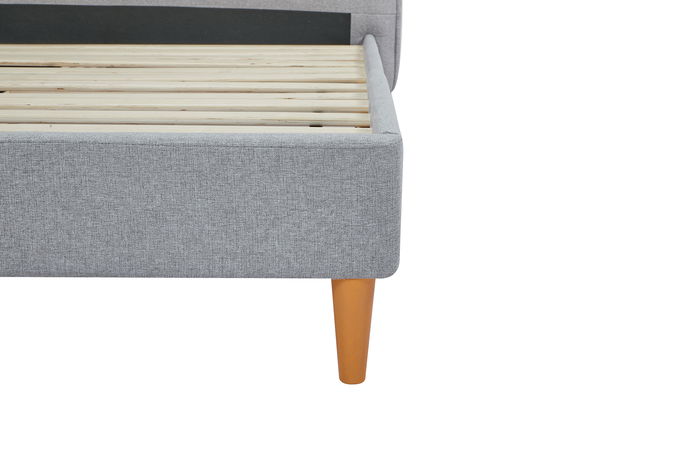 DKD Home Decor Cama Bed in a box Urban Gris Claro 219 x 108 x 177 cm