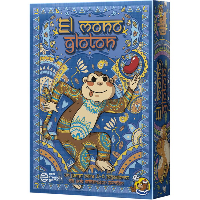 HeidelBar Games El Mono Glotón - Juego de Cartas Familiar en Español, Referencia HBHM01ES, PEGI 8+, para 2 a 6 Jugadores, Colección Hungry Monkey HeidelBar Games El Mono Glotón - Juego de Cartas Familiar en Español, Referencia HBHM01ES, PEGI 8+, para 2 a 6 Jugadores, Colección Hungry Monkey