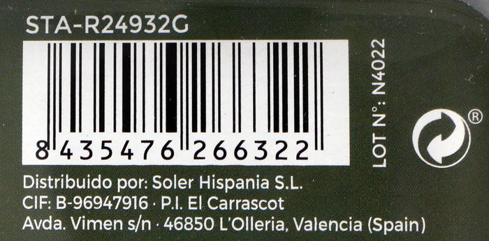 Santa Clara Fiambrera Rectangular Tapa Hermética 20.5 x 15.3 cm (6 Unidades)