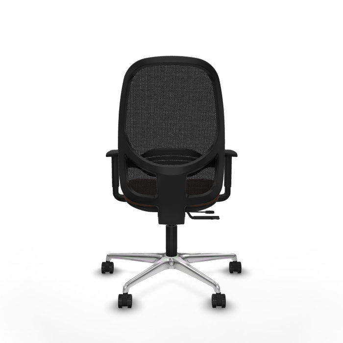 PIQUERAS Y CRESPO Silla de oficina Cilanco con mecanismo Sincro/Traslack Marrón oscuro y Negro PIQUERAS Y CRESPO Silla de oficina Cilanco con mecanismo Sincro/Traslack Marrón oscuro y Negro