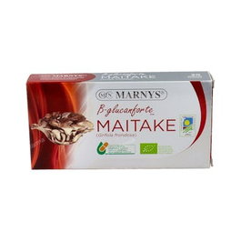 MARNYS Maitake Bio 30Cap. - Grifola Frondosa, 400 mg por Cápsula, Concentrado 8:1, Complemento Alimenticio Ecológico