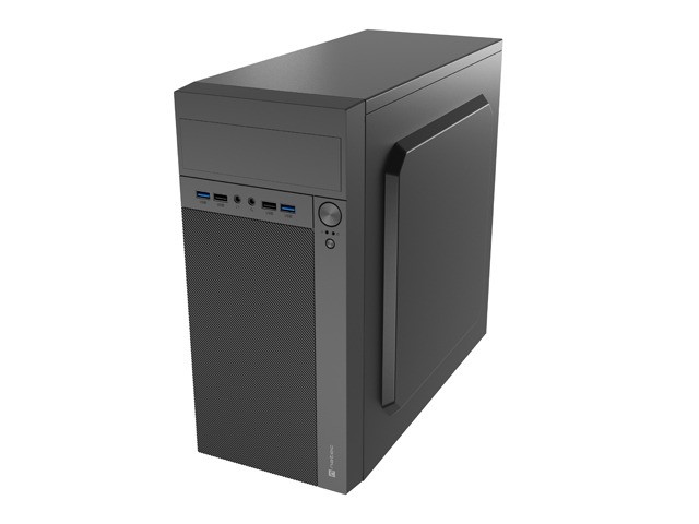 Natec Helix Carcasa Mini Tower Micro ATX Negra Sin Fuente 2xUSB 2.0 2xUSB 3.0