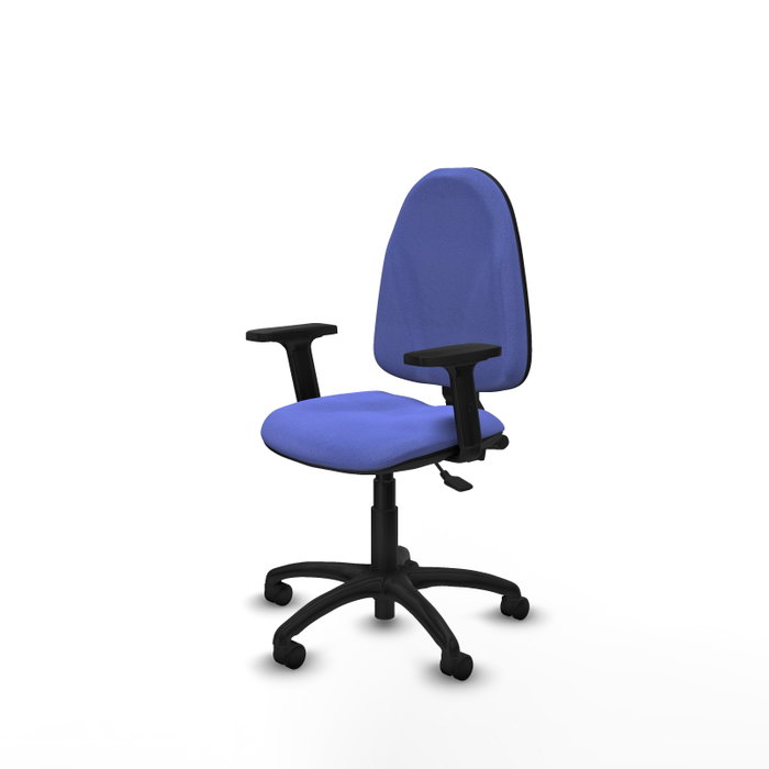PIQUERAS Y CRESPO Silla de oficina Algarra Azul claro con mecanismo Asincro PIQUERAS Y CRESPO Silla de oficina Algarra Azul claro con mecanismo Asincro