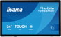 Iiyama ProLite T2455MSC-B2 Monitor Táctil IPS de 23.8" (60.5 cm) 10 Puntos Táctiles Full HD (1920x1080) 120Hz, Altavoces, USB 3.2, montaje VESA