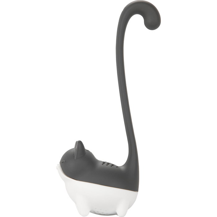 Ototo Louie Tea Egg con forma de gato Blanco / Gris