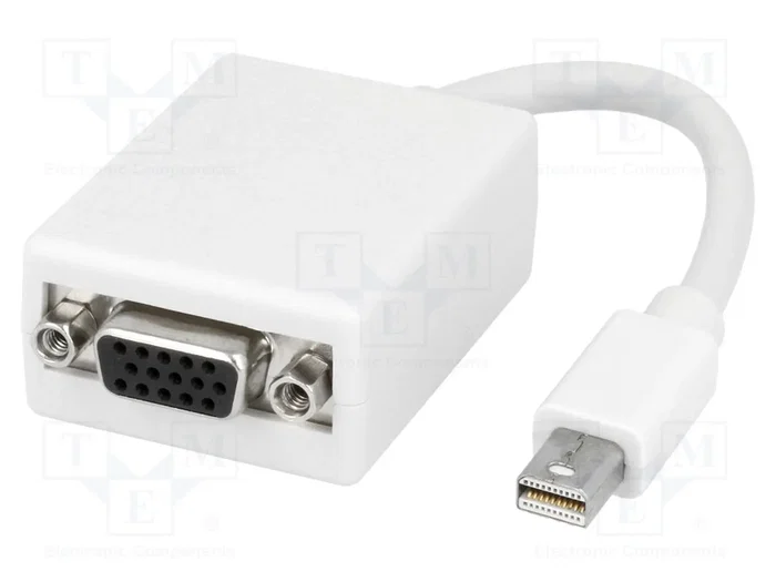 LOGILINK Convertidor mini DisplayPort a D-Sub 15pin HD LOGILINK Convertidor mini DisplayPort a D-Sub 15pin HD