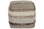 DKD Home Decor Reposapiés de Yute y Lana Multicolor