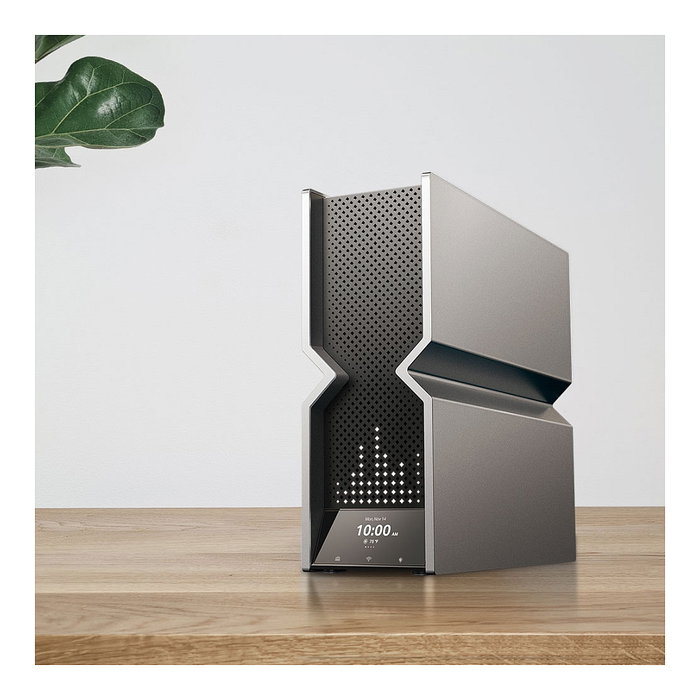 TP-Link Archer BE900 Quad-Band Wi-Fi 7 Router 24 Gbps 802.11be, 12 Antenas, Ethernet Multi-Gigabit, USB 3.2, Negro Gris, Escritorio