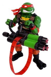 Playmates Tortugas Ninja x G.I. Joe Crossover Classics Figura Raphael x Roadblock 12 cm