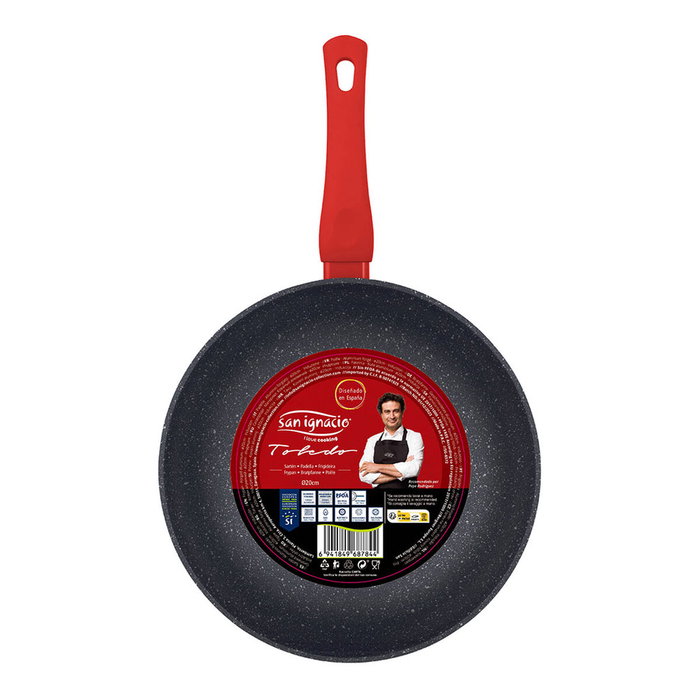 San Ignacio Wok Toledo de Aluminio Forjado 20 cm