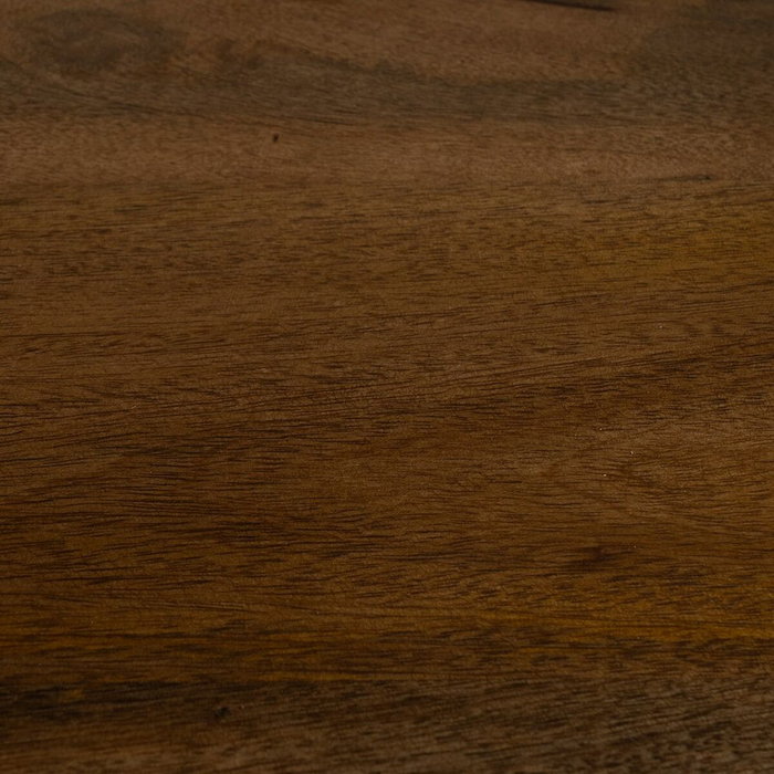 Ixia Estantería de Salón en Madera de Mango Marrón 115 x 42 x 195 cm