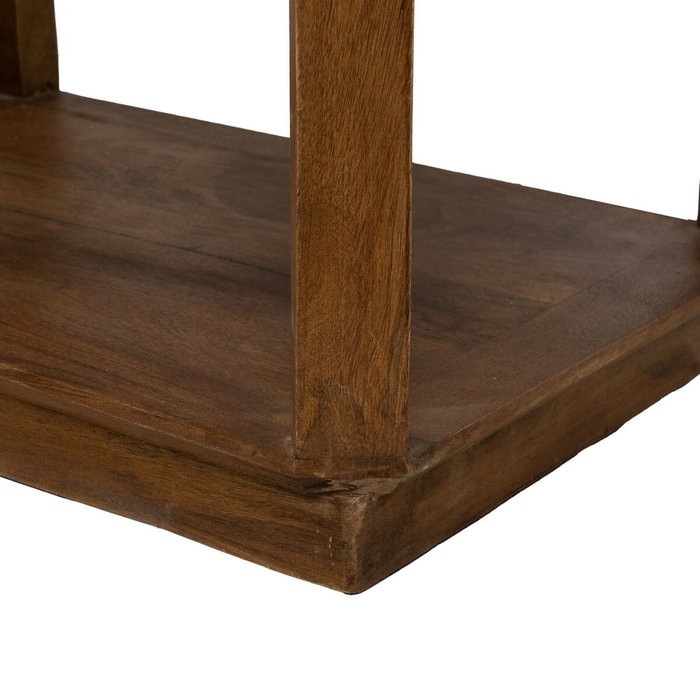 Ixia Estantería de Salón en Madera de Mango Marrón 115 x 42 x 195 cm
