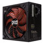 UNYKA Fuente de Alimentación Gaming ATX 550W UK210551 - ATX 2.31, PPFC, Ventilador 140mm Negro y Rojo