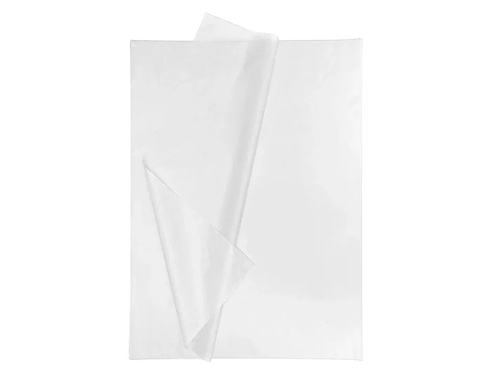 Liderpapel Papel seda blanco 52x76cm 18g/m2 bolsa 5 hojas