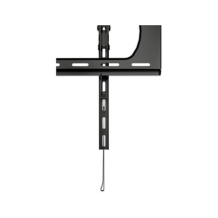 MANHATTAN Soporte de TV de Pared Inclinable para Pantallas de 60 a 120 Pulgadas, hasta 120 kg, Compatible VESA 50x50 a 900x600 mm, Negro