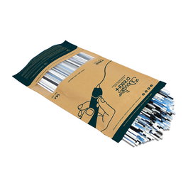 3Doodler Filamento PLA Clearly Glacier Mix de 5 colores (Azul, Gris, Rojo, Transparente, Blanco) para CREATE+, PRO+, CREATE, 2.0, 1.0 - 250 Unidades, 3 mm, No Tóxico