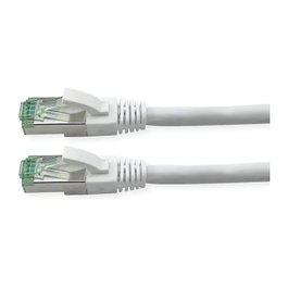 ROLINE Patchkabel Cat.6A S/FTP (PiMF) 0,3 m Blanco