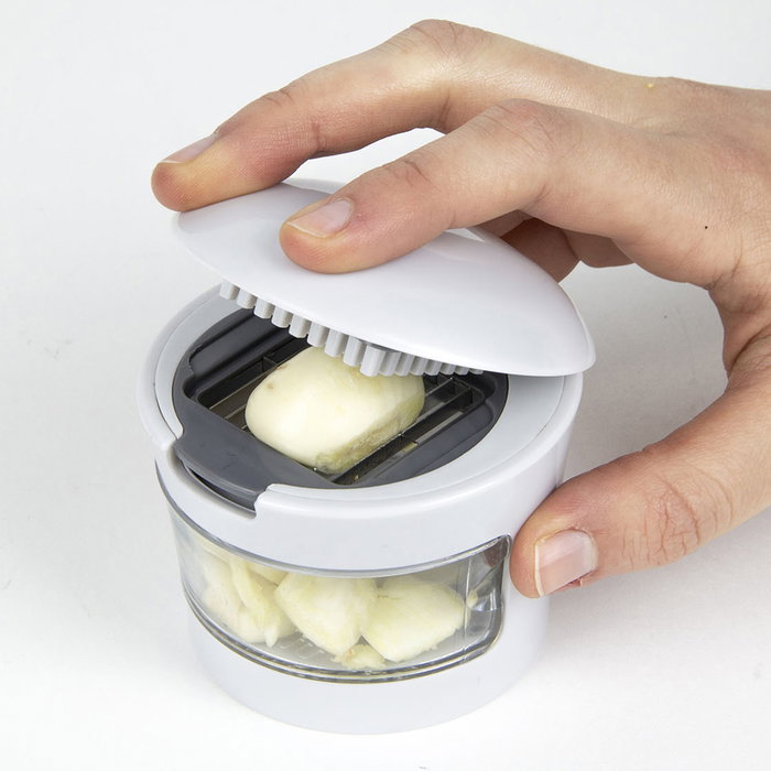 Cook Concept Prensa Ajos con Depósito Extraíble y Tapa