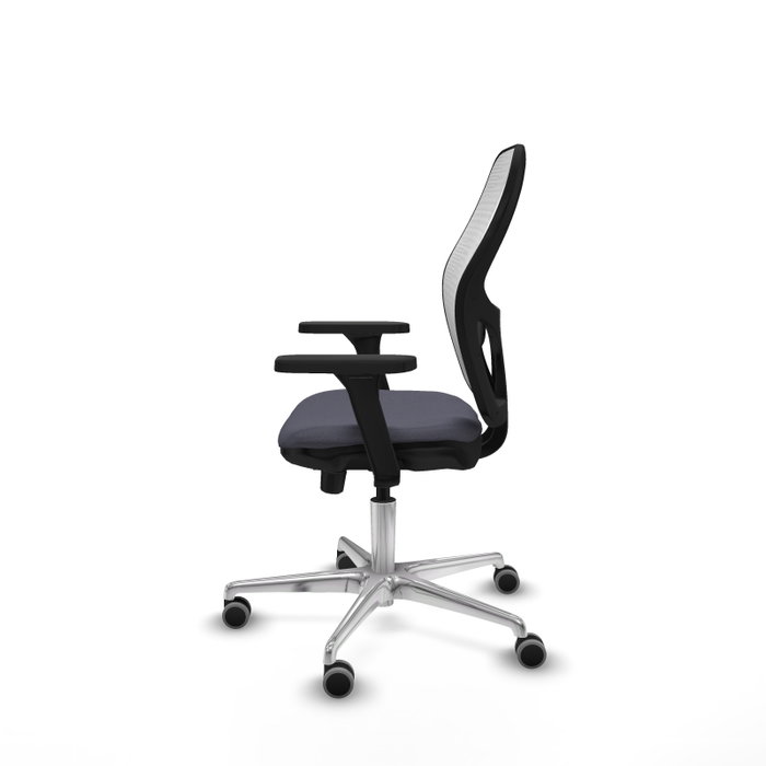 PIQUERAS Y CRESPO Silla de oficina Jorquera Gris oscuro/Blanco