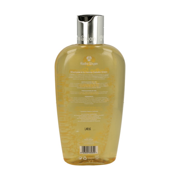 Radhe Shyam Champú Henna Cabello Graso 250ml Radhe Shyam Champú Henna Cabello Graso 250ml