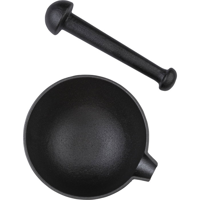 Zassenhaus Mortero XL de hierro fundido con mortero grande