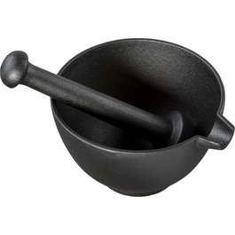 Zassenhaus Mortero XL de hierro fundido con mortero grande