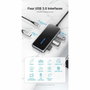 Vention TFDHB Hub USB-C 5 en 1 con 4x USB 3.0 y PD 87W, Gris